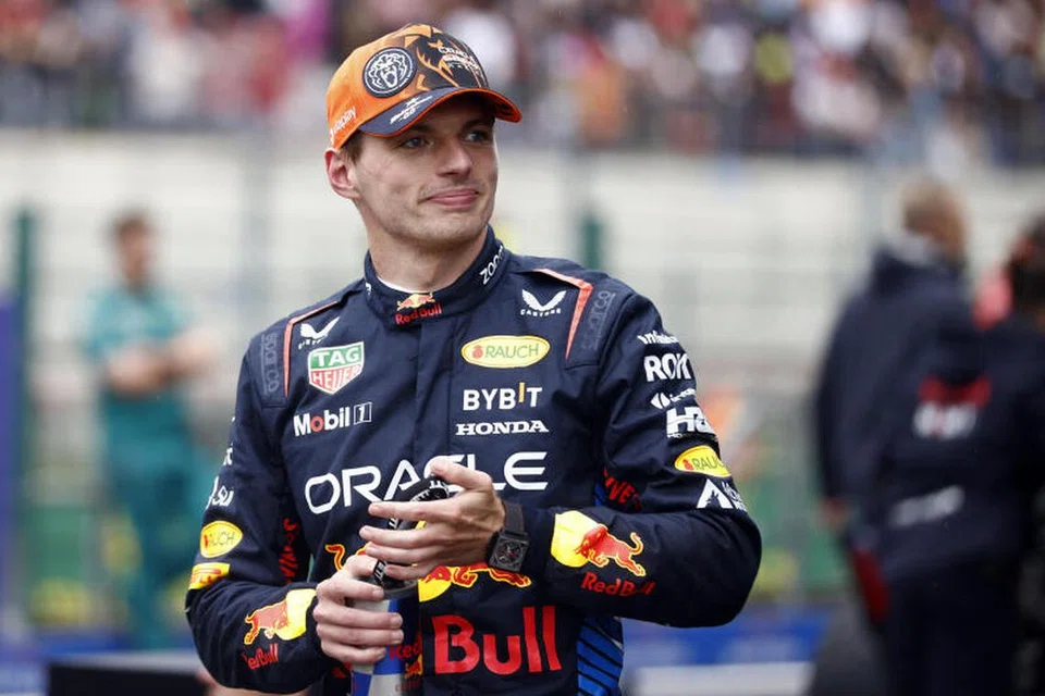Pemandu Red Bull Racing Honda RBPT, Max Verstappen. 