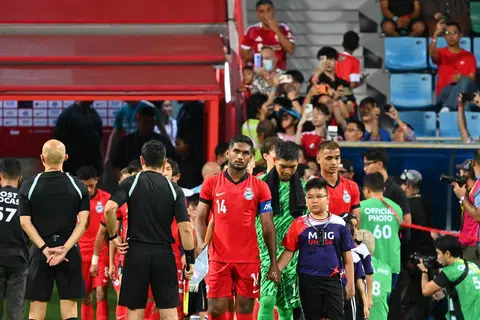 Singapura, bola sepak, Skuad Singa, perlawanan, China, Hariss Harun, Fifa, Piala Asia, Gavin Lee