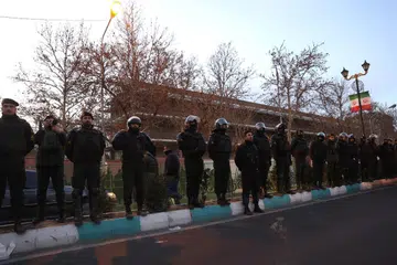 bantahan, Iran, HRANA