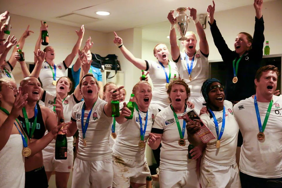 DETIK CETUS PERUBAHAN: Kemenangan Piala Dunia 2014 memulakan momentum bagi sukan ragbi wanita diiktiraf, kata Maggie Alphonsi, salah seorang anggota pasukan yang berjaya itu. 