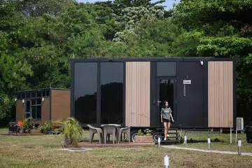 Dibuka pada Mei 2023, kotej di Pulau Lazarus menawarkan penginapan jangka pendek.