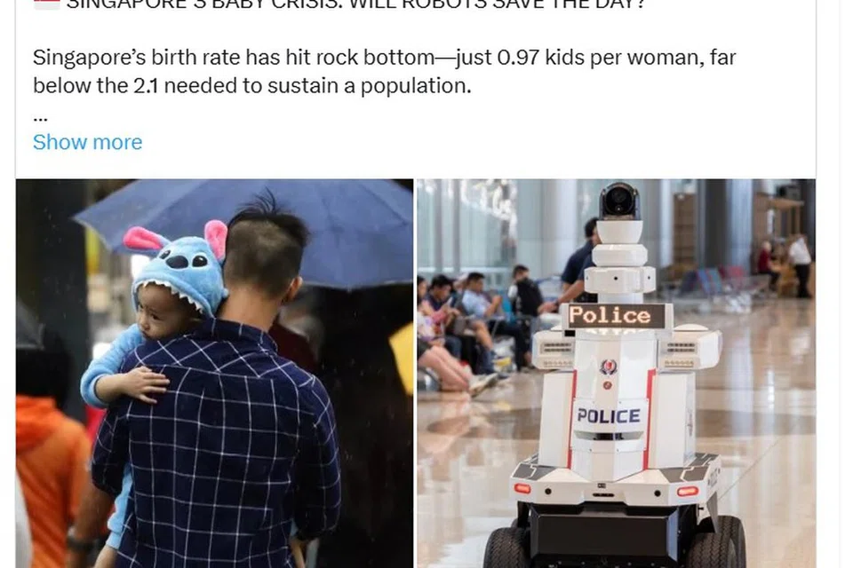 Jutawan, Encik Elon Musk, berkata Singapura “akan pupus” dalam kiriman ‘tweet’ pada 5 Disember. 