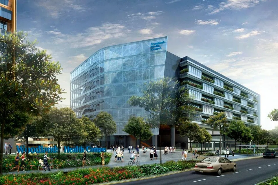 KLINIK PAKAR PESAKIT LUAR: Blok ini akan diatur berdasarkan penyakit dan melalui satu kunjungan ke klinik, pesakit boleh menemui pakar, jururawat dan ahli terapi sekali gus. Ia akan turut disokong Radiologi Satelit serta Pemulihan dan Farmasi Pesakit Luar. - Foto WOODLANDs HEALTH CAMPUS