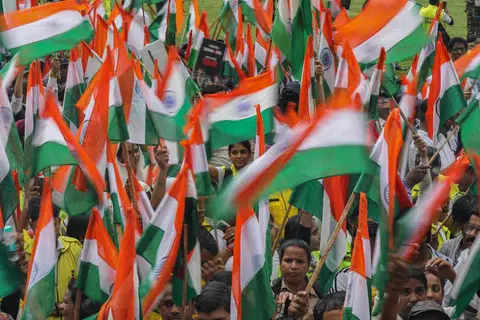 new delhi, india, tension