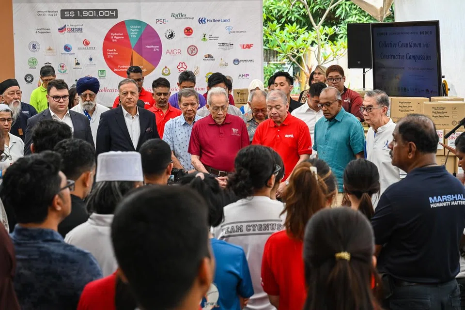 k shanmugam, Charis Tabernacle, bertafakur untuk mangsa gaza 