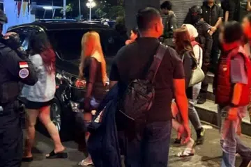 Lima warga Indonesia ditahan, operasi antidadah, Batam, Biro Narkotik Pusat (CNB), Badan Narkotika Nasional (BNN) Indonesia