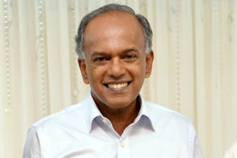 Menteri Undang-undang merangkap Menteri Ehwal Dalam Negeri, Encik K. Shanmugam.