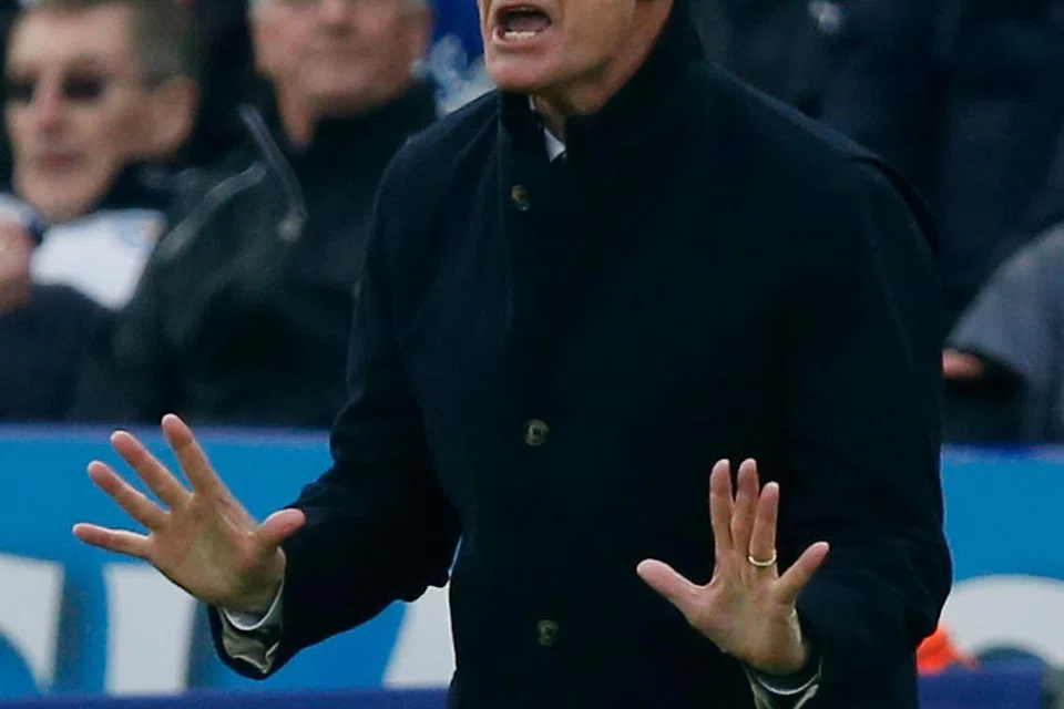 TENANG: Pengurus Leicester City, Claudio Ranieri, pasti yakin apabila membawa pasukannya ke Watford hari ini.