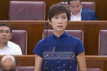 BANTUAN TAMBAHAN: Cik Teo berkata Pembayaran Skim Ihsan Senja keseluruhan akan bertambah hampir seganda daripada $330 juta buat masa ini kepada sekitar $620 juta pada 2021. - Foto GOV.SG