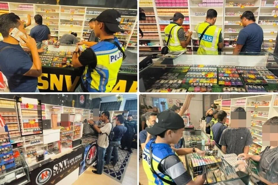 PGA, vape, operasi di Kelantan, Terengganu dan Pahang, Op Bersepadu E-Cigarette Mega 
