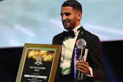 CEMERLANG: Riyad Mahrez membantu Leicester City mencapai kegemilangan luar biasa musim lalu - Foto AFP