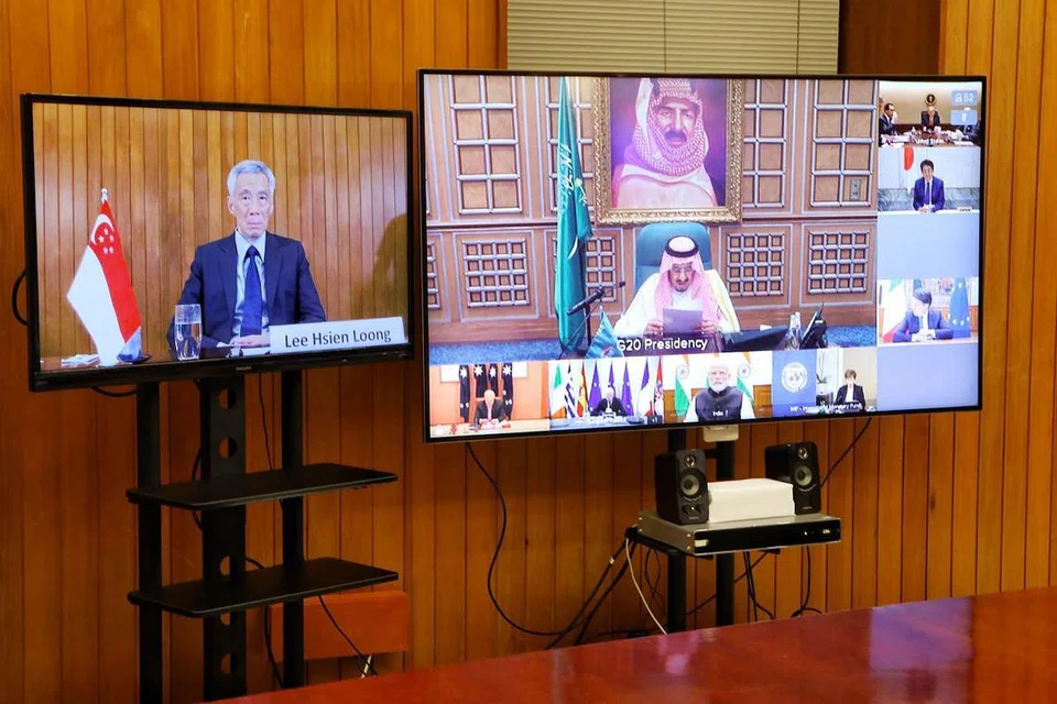 Encik Lee mengambil bahagian dalam Sidang Puncak Maya Pemimpin G20.