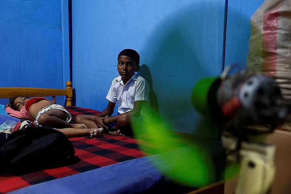 HADAPI KEKURANGAN MAKANAN: Kanak-kanak di Sri Lanka menghadapi masalah kekurangan makanan dan kadangkala tidur dalam keadaan lapar, menurut Unicef.