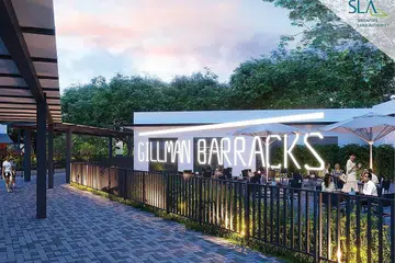 KEKALKAN PERANAN: Gillman Barracks akan tetap mengekalkan posisinya sebagai hab kesenian dan bekerjasama dengan pemilik-pemilik galeri seni untuk terus akan menganjurkan acara seni. - Foto PENGUASA TANAH SINGAPURA (SLA)