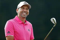KINI BERGELAR JUARA 'MAJOR': Bintang golf Sepanyol, Sergio Garcia, memenangi 'Major' pertamanya di Masters Amerika pada April lalu. - Foto AFP