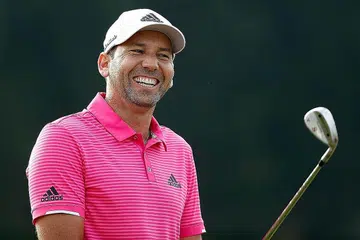 KINI BERGELAR JUARA 'MAJOR': Bintang golf Sepanyol, Sergio Garcia, memenangi 'Major' pertamanya di Masters Amerika pada April lalu. - Foto AFP