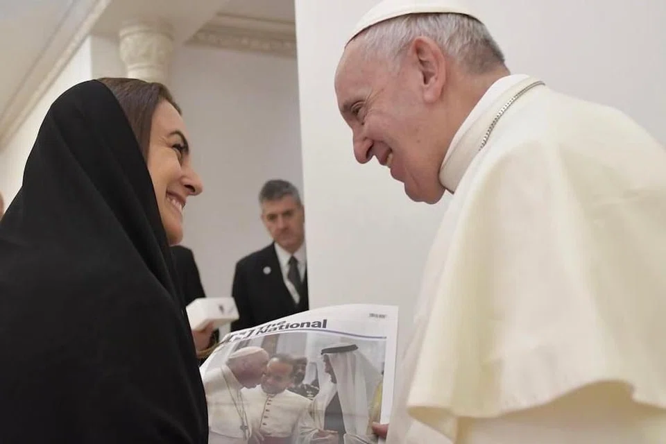 MINA AL-ORAIBI, pope francis