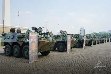 TEPIS DAKWAAN: Pindad, syarikat pengeluar peluru, senjata api dan peralatan tentera Indonesia, menafikan dakwaan ia membekalkan senjata kepada junta Myanmar.