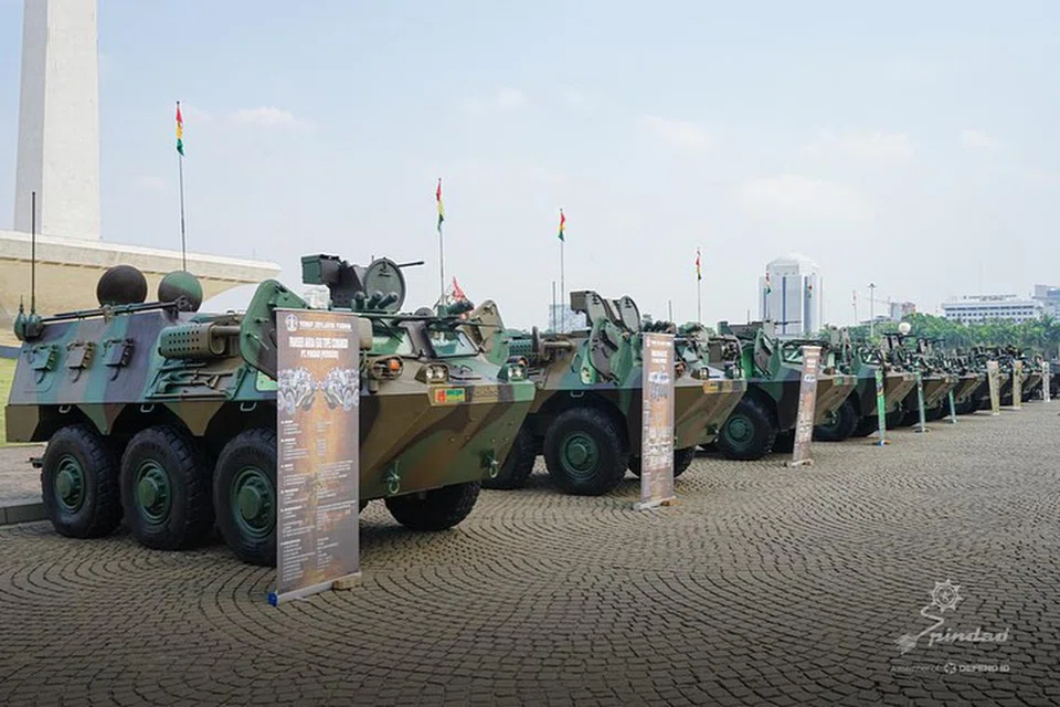 TEPIS DAKWAAN: Pindad, syarikat pengeluar peluru, senjata api dan peralatan tentera Indonesia, menafikan dakwaan ia membekalkan senjata kepada junta Myanmar.