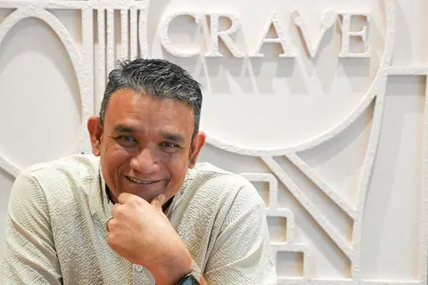 Presiden DPPMS, Dr Malik Hassan, yang juga pengarah Selera Rasa Nasi Lemak dan pengasas bersama Crave Nasi Lemak.