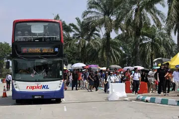 bas pengantara, sepang, grand prix