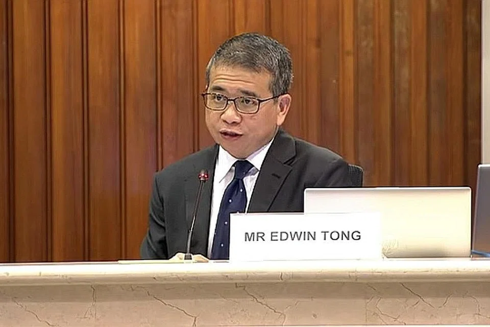 ANGGOTA JAWATANKUASA: Encik Edwin Tong, Menteri Kebudayaan, Masyarakat dan Belia, antara anggota Jawatankuasa Hak Istimewa Parlimen. - Foto GOV.SG