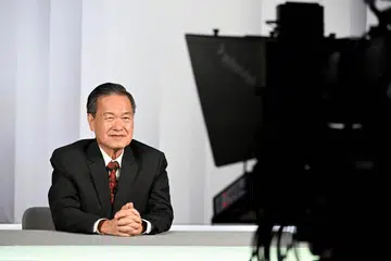 SAMPAIKAN MESEJ KEMPEN: Calon presiden, Encik Tan Kin Lian, ingin bekerjasama dengan pemerintah supaya dapat melaksanakan sebaiknya dua tugas utama presiden, iaitu melindungi rizab negara dan mendukung  kewibawaan perkhidmatan awam.