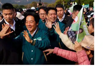 BERI SAINGAN: Calon Presiden Pilihan Raya Taiwan, Encik Lai Ching-te, mendapat sambutan hangat pengundi Taiwan tetapi beliau dikhuatiri akan mencetuskan ancaman keamanan jika menang dalam pemilihan pada hujung minggu ini. 