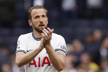 MASA DEPAN TIDAK TENTU: Penyerang Tottenham Hotspur, Harry Kane, dikaitkan dengan perpindahan ke Manchester United dan Real Madrid. Kontraknya dengan Spurs akan tamat musim depan.