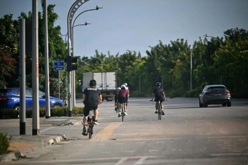 Tanah Merah Coast Road, basikal, kemalangan 