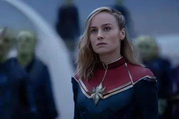 BRIE LARSON: Enggan terbawa-bawa marah dengan kecaman warganet yang berasakan beliau kurang memberi dalam watak Captain Marvel.