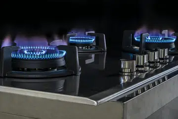 Dapur TURBO menjimatkan tenaga dan wang, dan boleh menghidupkan lima jenis api. - Foto TURBO