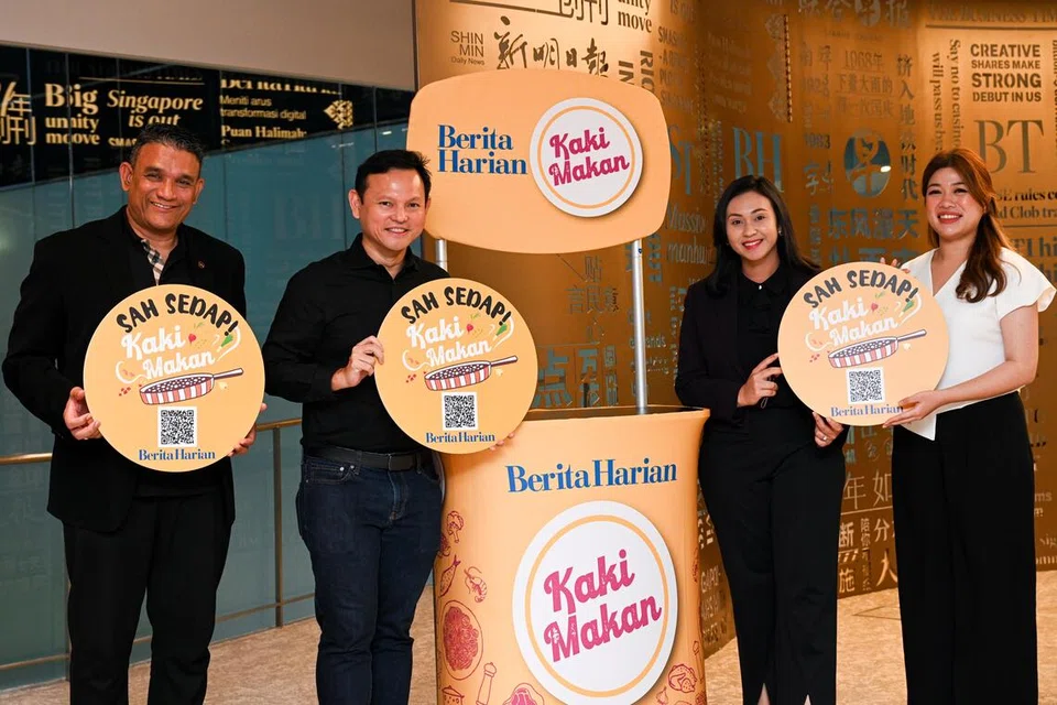 Singapura, Kaki Makan, Zaqy Mohamad, Berita Harian, peniaga, makanan, F&B