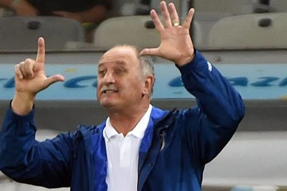 1. KESILAPAN SCOLARI. - Foto AFP.