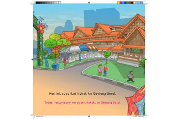 CONTOH BUKU: Salah satu contoh cara kedwibahasaan diketengahkan kepada si cilik ialah buku berjudul 'Kuih Yang Mana Satu?' tulisan Idayu Hussain, lukisan Rizal Wahap dan terbitan Ungu Pen. - Foto UNGU PEN