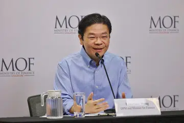 BANTU RAKYAT: Timbalan Perdana Menteri dan Menteri Kewangan Encik Lawrence Wong berkata Pakej Bantuan Kos Sara Hidup sebanyak $1.1 bilion itu adalah sebahagian daripada usaha pemerintah untuk membantu rakyat Singapura menghadapi inflasi yang lebih tinggi dan kebimbangan berkenaan kos sara hidup.