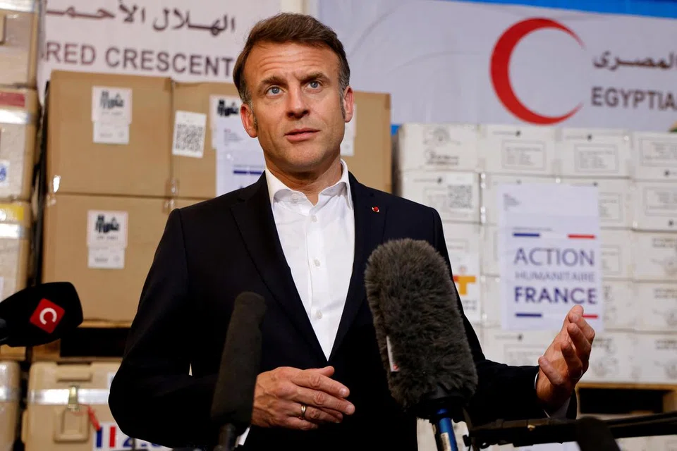 Presiden Perancis, Encik Emmanuel Macron, yang melawat Mesir pada 8 April, menyatakan negaranya merancang mengiktiraf negara Palestin pada Jun.