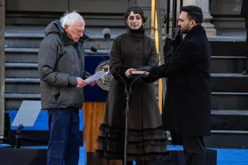 politik Amerika, Mamdani, angkat sumpah guna Al-Quran, Datuk Bandar New York  