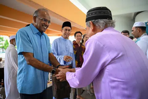 TETAP KOMITED: Menteri Undang-Undang merangkap Ehwal Dalam Negeri, Encik K. Shanmugam, berkata empatinya tidak pernah berkurangan, tidak kira di mana tempat tinggalnya.