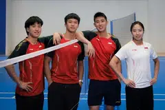 Loh Kean Yew, Sukan Asia di Jepun, badminton, berharap pengalamannya dapat membantunya meraih pingat pertamanya, Junsuke Kubo dan Wesley Koh, pemain perseorangan wanita, Yeo Jia Min.