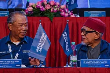 Tan Sri Muhyiddin Yassin, perikatan nasional,  Tan Sri Abdul Hadi Awang, pas