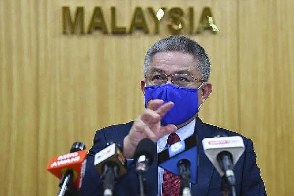 DIGUGUR: Tan Sri Annuar Musa, Datuk Seri Dr Shahidan Kassim, Datuk Seri Dr Adham Baba dan Datuk Seri Halimah Saddique digugurkan sebagai calon Pilihan Raya Umum (PRU) ke-15. - Foto-foto fail