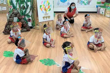 AKSES KEPADA PENDIDIKAN AWAL: Program Langkah Pertama Yayasan Temasek yang dilancarkan semalam dijangka memberi manfaat kepada 8,500 kanak-kanak PCF Sparkletots sepanjang masa tiga tahun. - Foto PCF SPARKLETOTS
