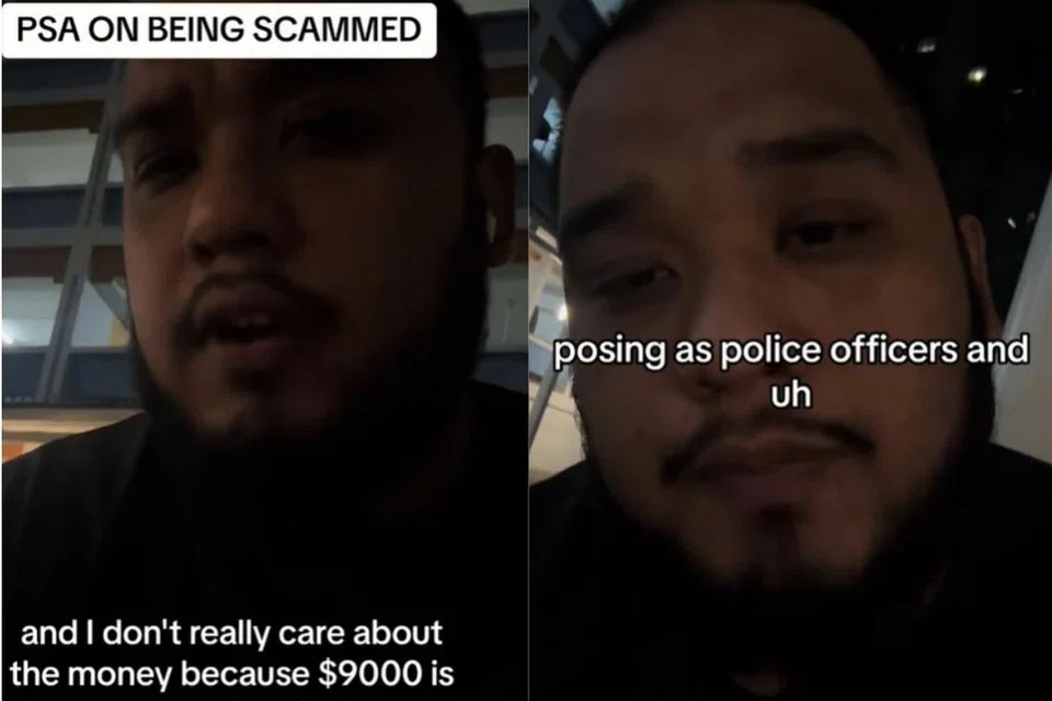 TERPEDAYA: Pengguna Tiktok yang dikenali sebagai Chanda menjelaskan beliau menjadi mangsa kepada skim penipuan samaran dan rugi $9,000.