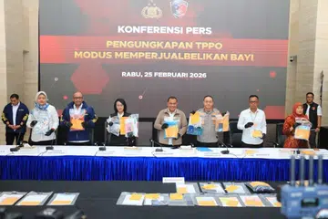 sindiket pemerdangan bayi indonesia, media sosial