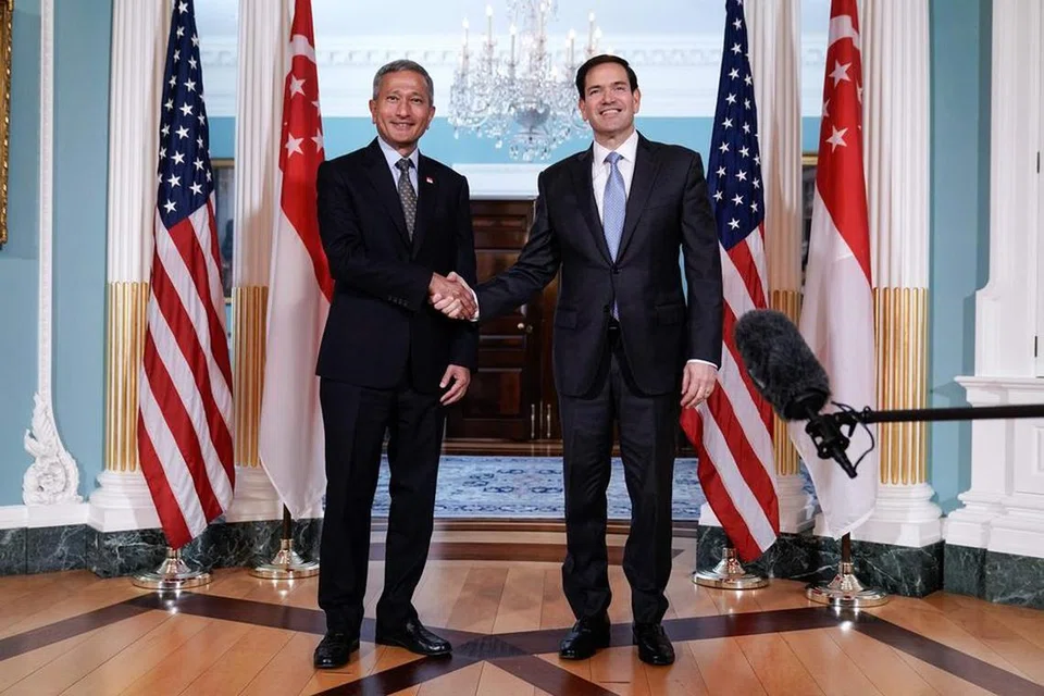 Dr Vivian Balakrishnan, Marco Rubio, Amerika Syarikat
