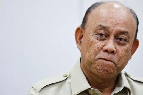 Encik Dadan Hindayana ketika ditemu bual oleh agensi berita Reuters di pejabatnya di Jakarta, Indonesia, pada 16 Oktober 2025.