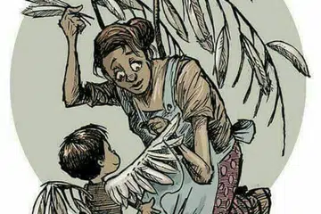 Kasih seorang ibu yang sanggup berkorban apa sahaja demi anaknya.