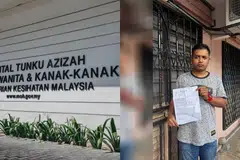 bayi, tertukar, Hospital Tunku Azizah, ibu bapa