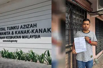 bayi, tertukar, Hospital Tunku Azizah, ibu bapa